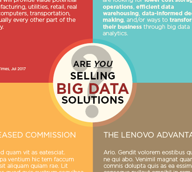 Selling Big Data Solutions Infographic