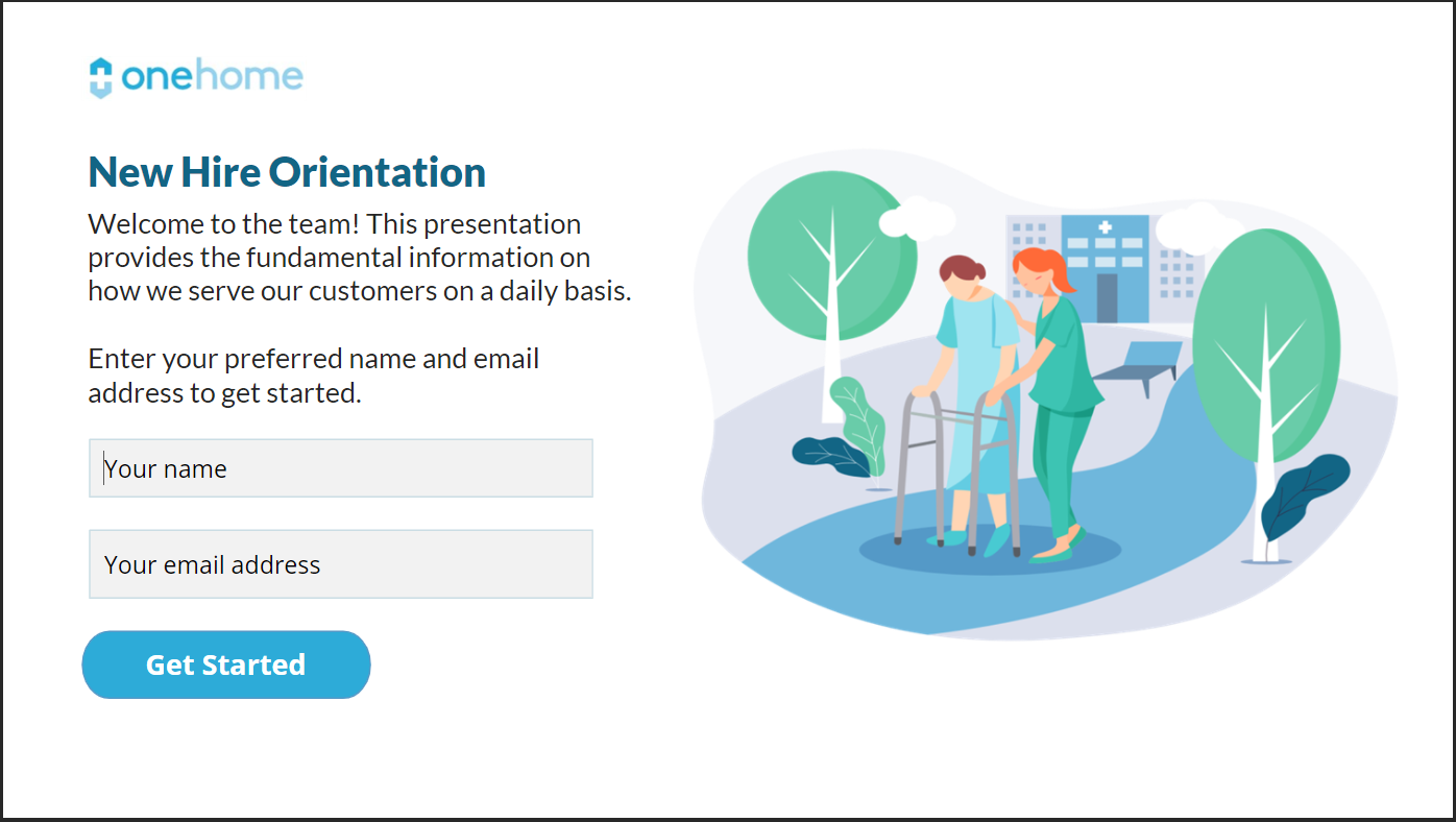 Gamified New Hire Orientation